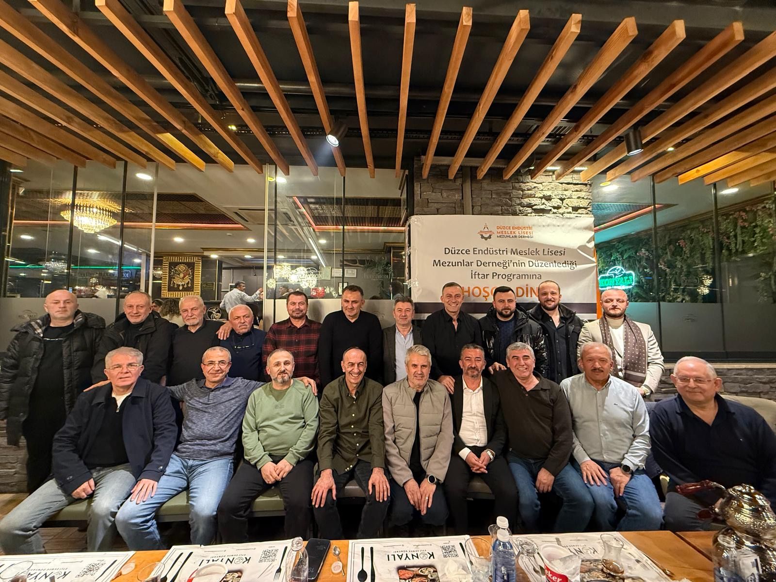 Ramazan ayının manevi atmosferinde düzenlenen iftar programında bir araya geldik